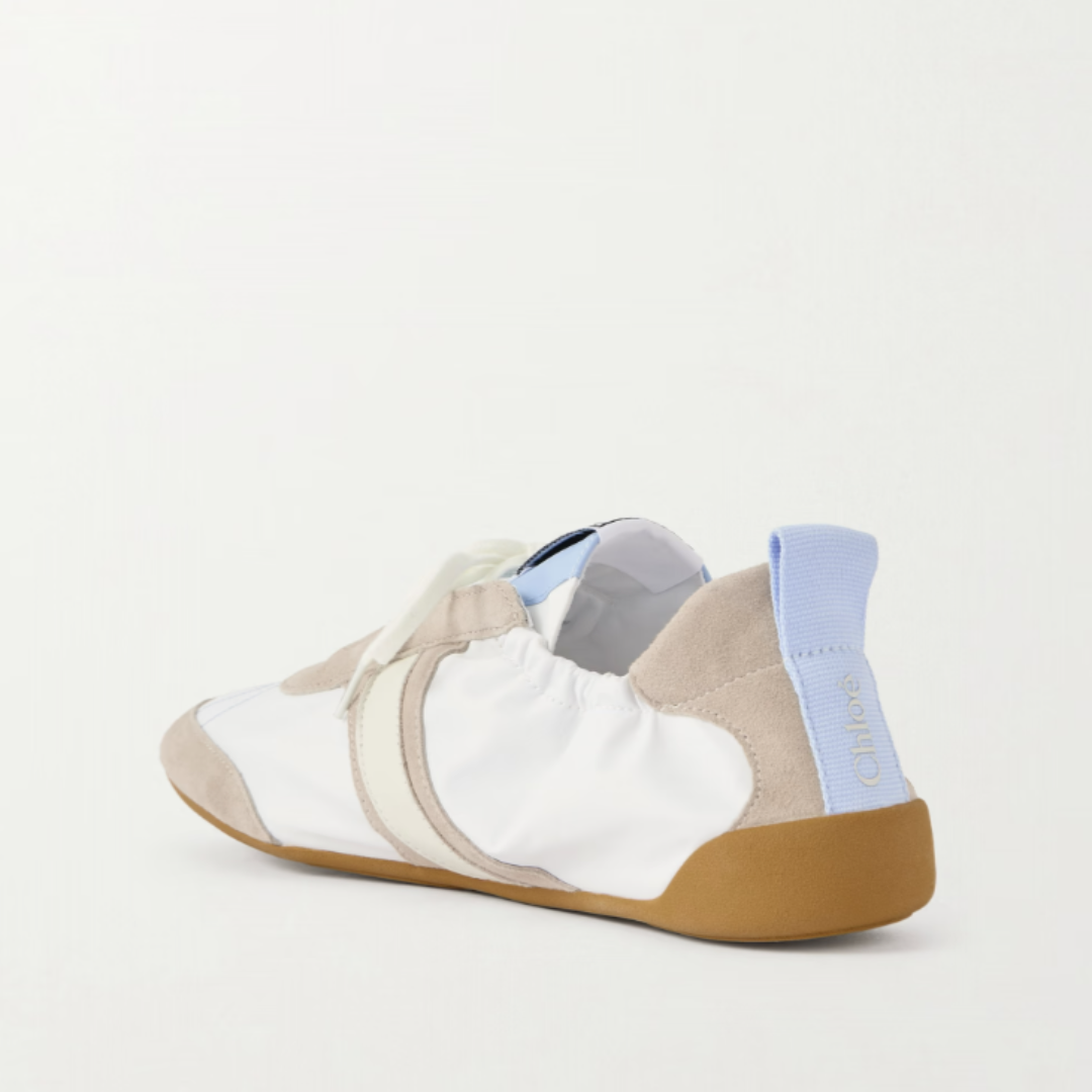 Chloé Kick Sneakers Albastru Ciel
